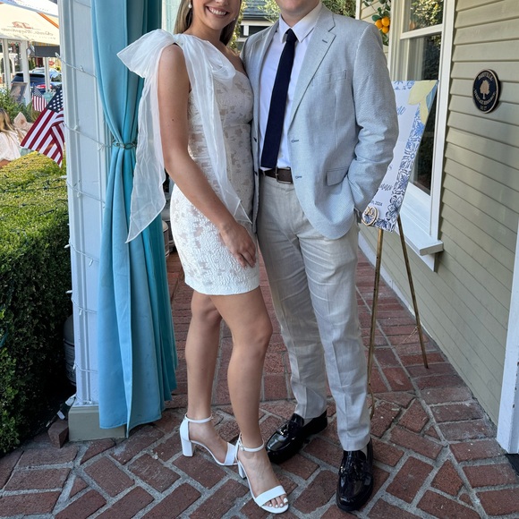 Revolve x ELLIATT White Bridal Dress - Picture 2 of 5